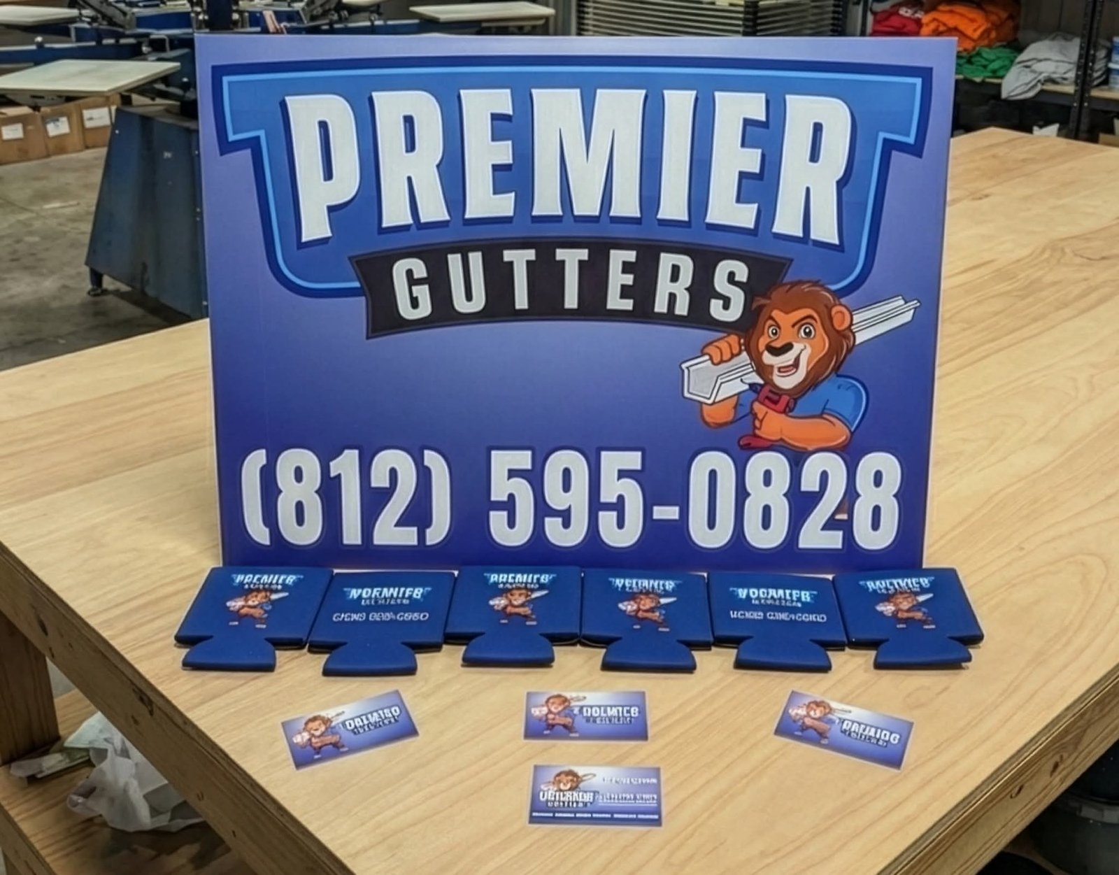 Premier Gutters branded kit